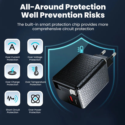 VibeWatt™ GaN Tech – 65W rychlonabíječka