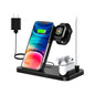 VibeWatt™ bezdrátová nabíjecí stanice 4v1