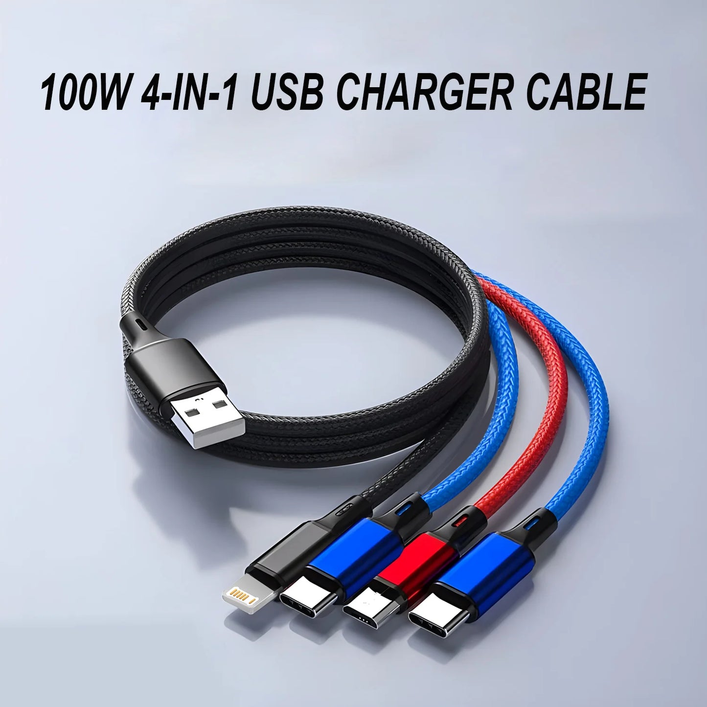 VibeWatt™ Univerzální magnetický kabel 3v1 s rychlonabíjením