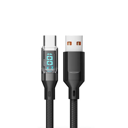 VibeWatt™ Premium LED Display USB-C Kabel (100W/120W)