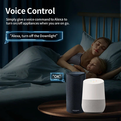 VibeWatt™ Chytrá Wi-Fi zásuvka s měřením spotřeby