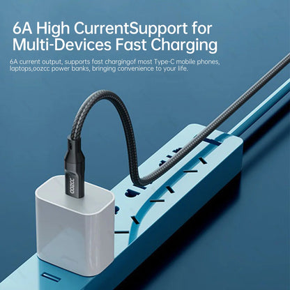 VibeWatt™ Premium LED Display USB-C Kabel (100W/120W)
