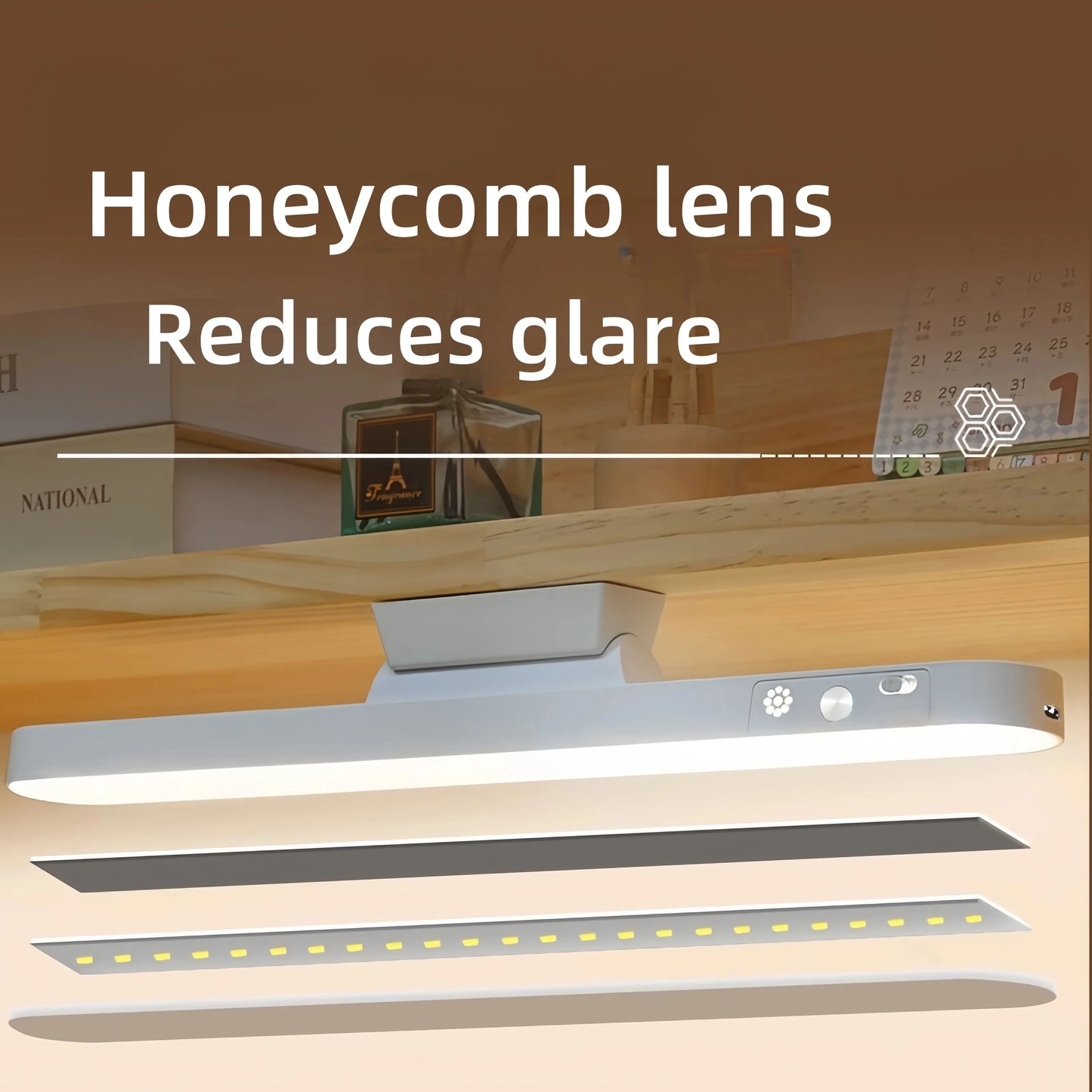 VibeWatt™ Smart Magnetic LED Stolní Lampa s Dálkovým Ovládáním