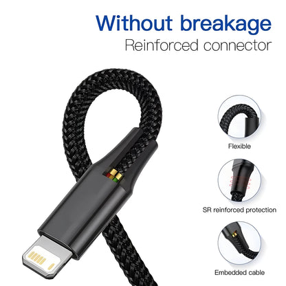 VibeWatt™ Univerzální magnetický kabel 3v1 s rychlonabíjením
