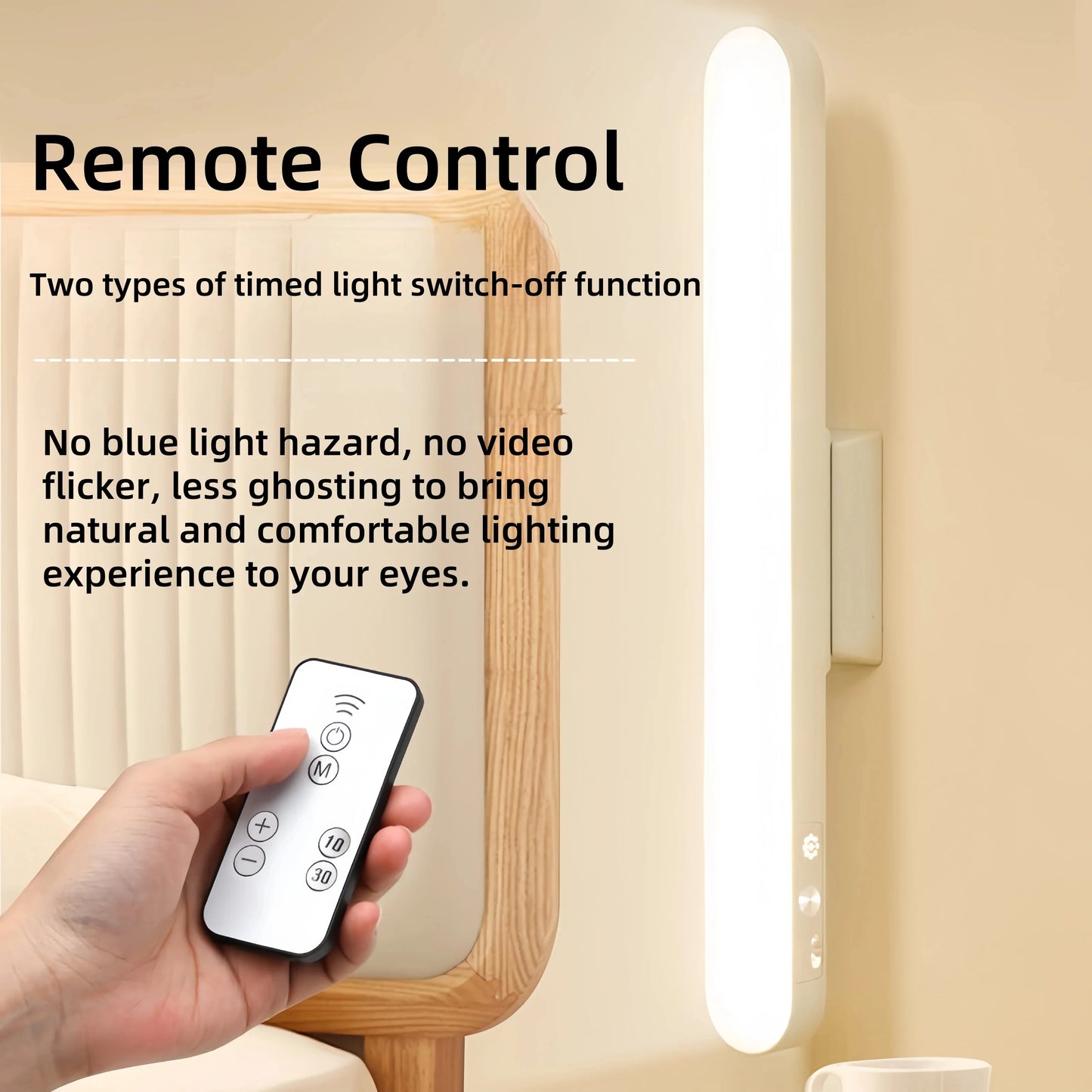 VibeWatt™ Smart Magnetic LED Stolní Lampa s Dálkovým Ovládáním