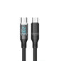 VibeWatt™ Premium LED Display USB-C Kabel (100W/120W)