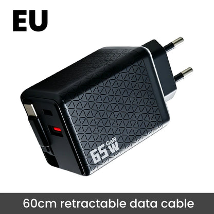 VibeWatt™ GaN Tech – 65W rychlonabíječka